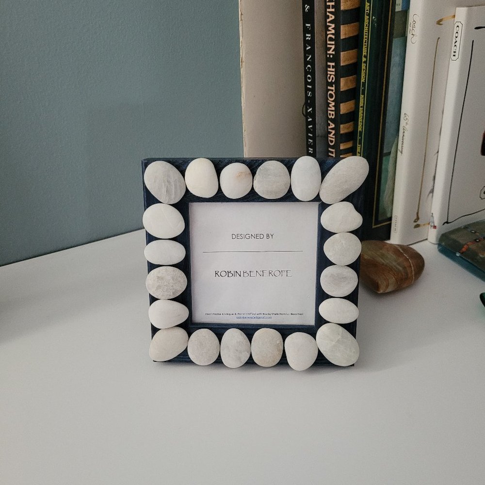 Picture Frame - Unique Hand-Crafted with Cool Rocks - Picture 10 of 11